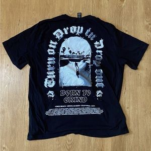 XL, Skater Graphic, Black T-Shirt, H&M